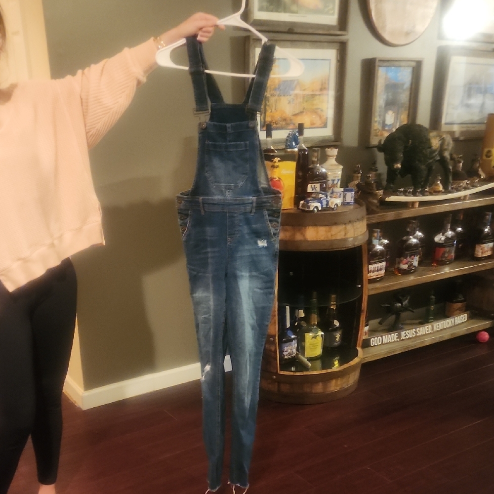 True Craft Blue Denim Overalls